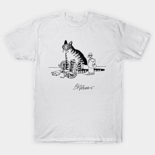 B kliban cat,  Cat is an engineer T-Shirt